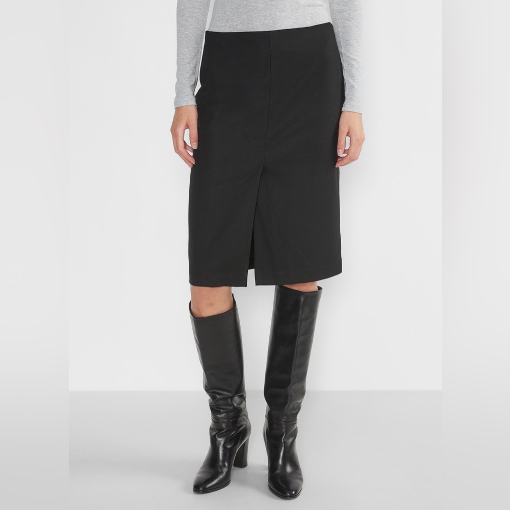 NWT Aritzia Wilfred Liaison Pencil Skirt with Front Slit